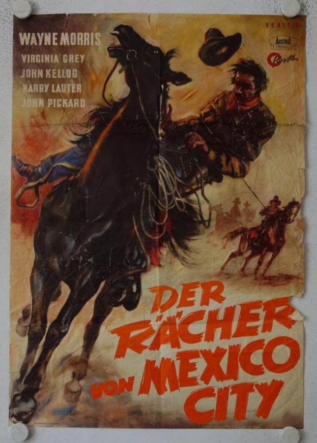 The Fighting Lawman original release german movie poster